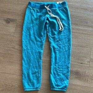 Victoria's Secret Blue Joggers with White Drawstring